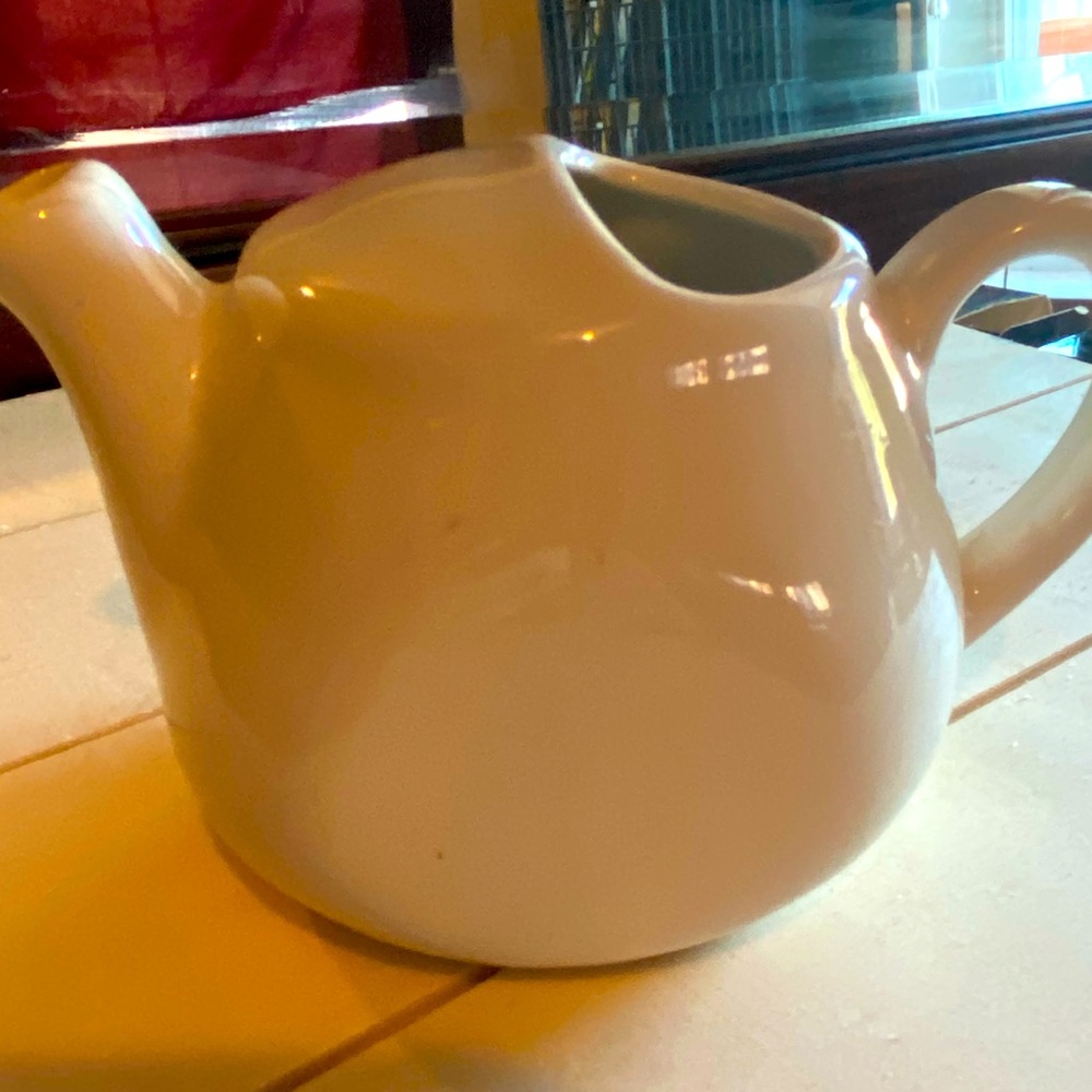 Small glass pot for creamer or even Tea